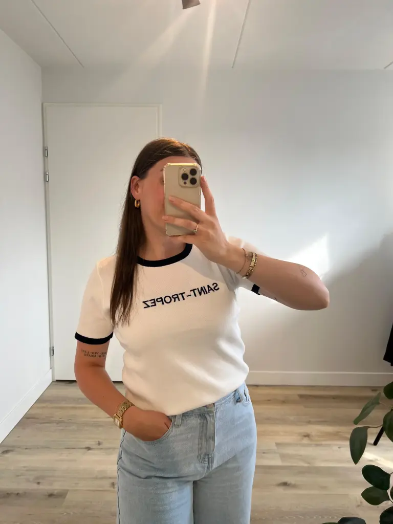 Zoë Shirt Wit (S/M)