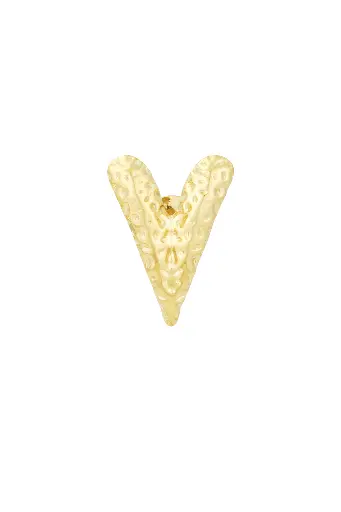 Dunked Heart Broche