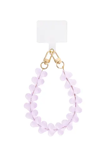 Lilac Hearts Telefoonketting
