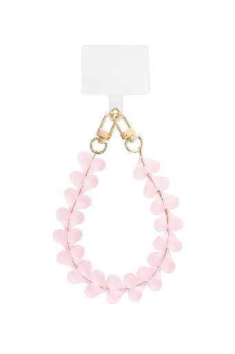 Light Pink Hearts Telefoonketting